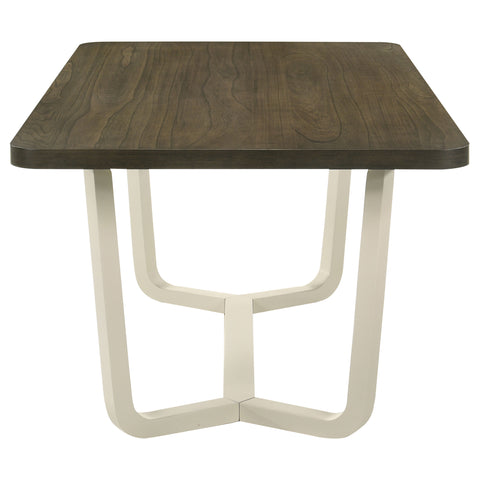 Barrand 7-piece 71-inch Rectangular Dining Set Greyish BrownGrey / Distressed White