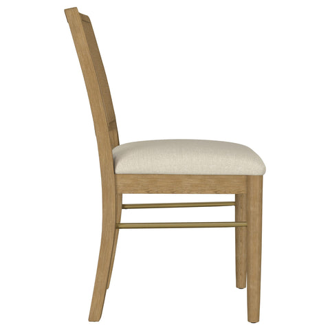 Tilbury 7-piece Round Dining Room Table Set Sand Wash