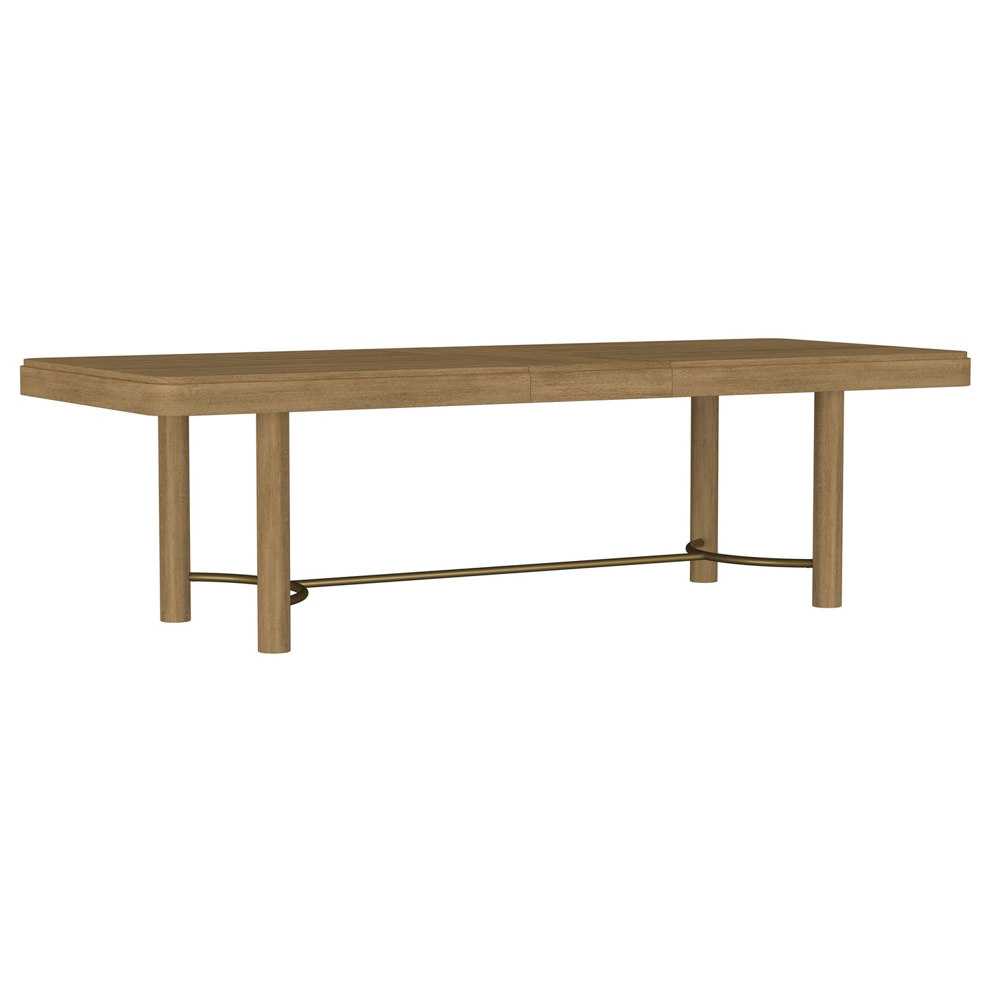 linnea 104-inch extension leaf dining table sand wash