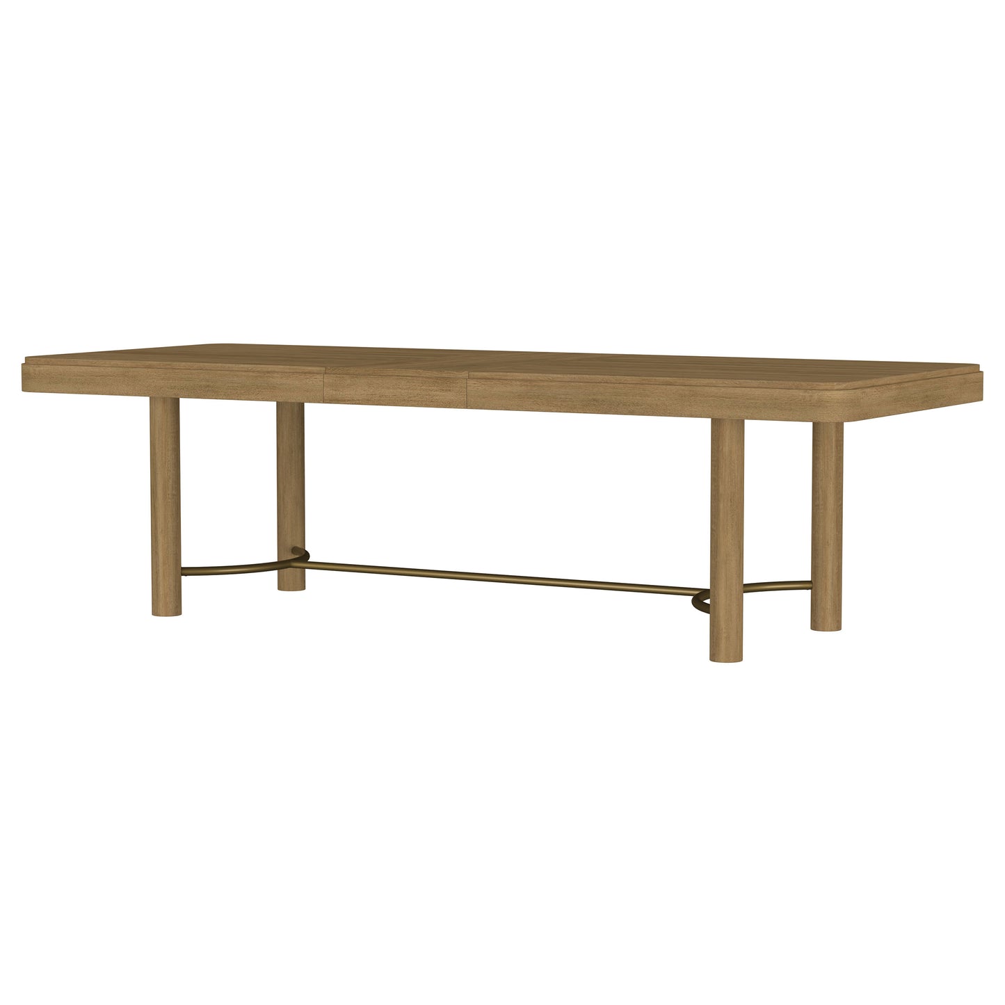 linnea 104-inch extension leaf dining table sand wash