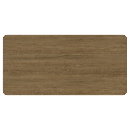 Linnea 104-inch Extension Leaf Dining Table Sand Wash