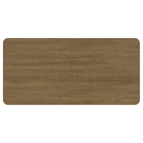 Linnea 104-inch Extension Leaf Dining Table Sand Wash