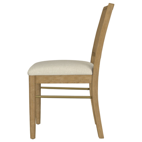 Linnea Rattan Cane Dining Side Chair Sand Wash (Set of 2)