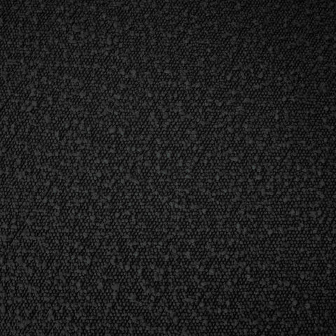 Vance Black Boucle Fabric Loveseat L