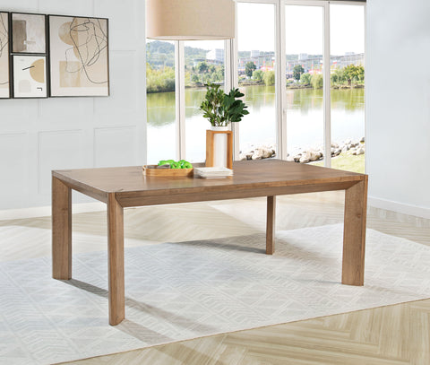 Shannon 72-inch Rectangular Wood Dining Table Natural BrownNatural Brown