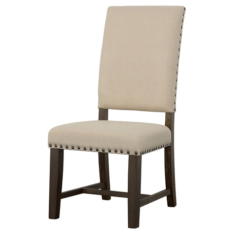Beaufort Upholstered Dining Side Chair Beige (Set of 2)Beige