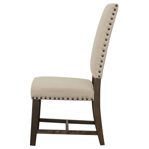 Beaufort Upholstered Dining Side Chair Beige (Set of 2)Beige