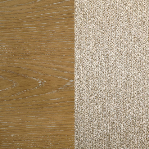 Cinder 5-piece Dining Table Set Brown Oak and LatteBrown Oak / Latte