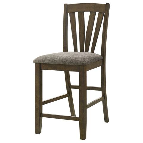 Brie Counter Height Dining Side Chair Brown (Set of 2)Brown