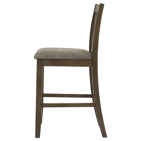 Brie Counter Height Dining Side Chair Brown (Set of 2)Brown