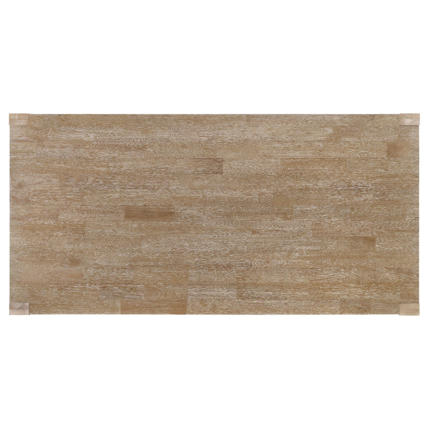 mackinnon 6-piece rectangular dining set brown washedwashed brown