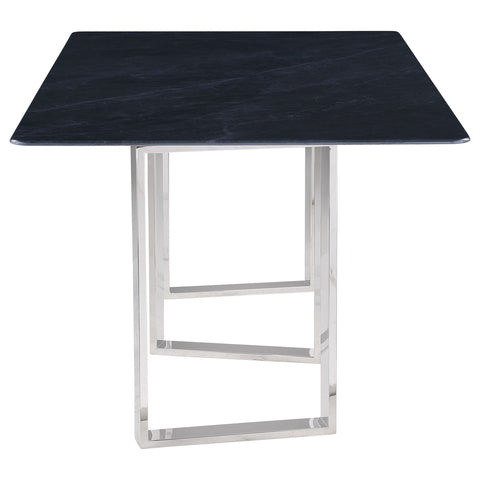 Zyla 79-inch Rectangular Sintered Stone Dining Table GreyGrey Marble