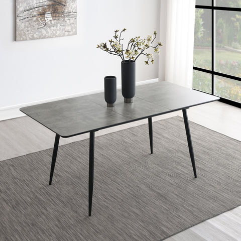 Merrick 63-inch Butterfly Leaf Extension Dining Table Grey