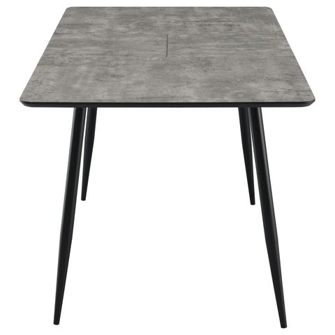 Merrick 63-inch Butterfly Leaf Extension Dining Table Grey