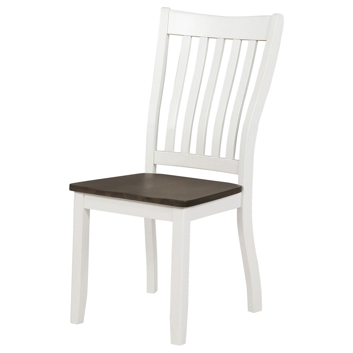 cisco wood dining side chair distressed white (set of 2)distressed white