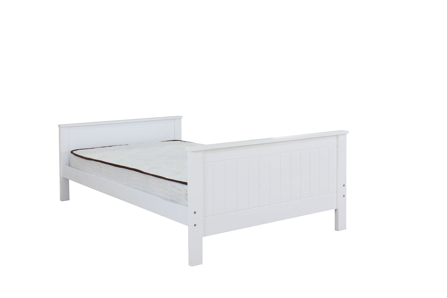 adiel twin bed, white finish