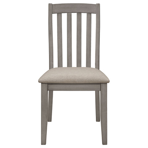 Mckay 5-piece Rectangular Dining Table Set Coastal GreyCoastal Grey