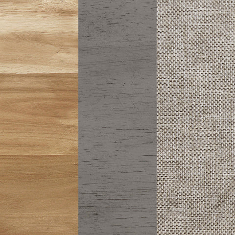 Mckay 5-piece Rectangular Dining Table Set Coastal GreyCoastal Grey