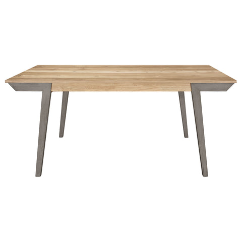 Mckay Rectangular 71-inch Wood Dining Table Coastal GreyNatural Acacia / Coastal Grey