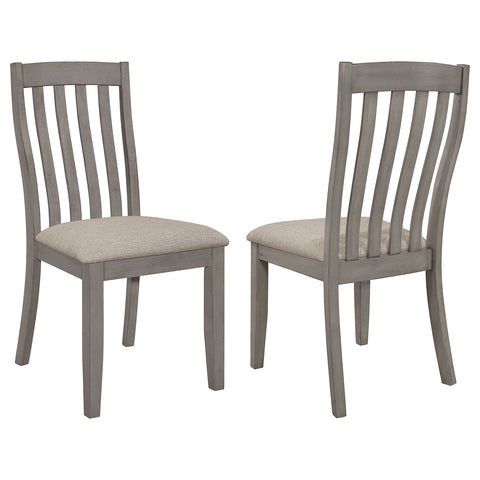 Mckay Wood Dining Side Chair Coastal Grey (Set of 2)Coastal Grey
