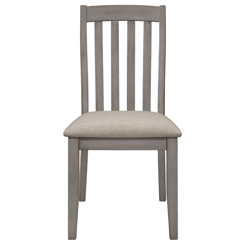 Mckay Wood Dining Side Chair Coastal Grey (Set of 2)Coastal Grey