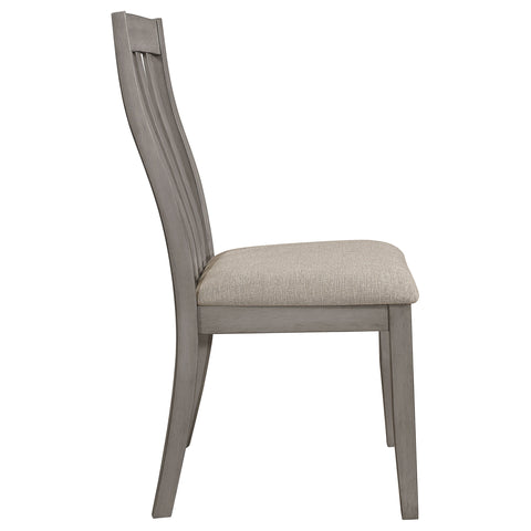 Mckay Wood Dining Side Chair Coastal Grey (Set of 2)Coastal Grey