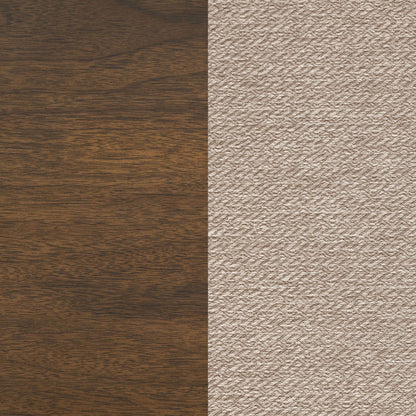 Arden 5-piece Rectangular Dining Table Set WalnutMedium Walnut