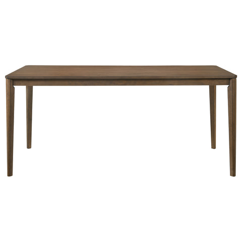Arden 7-piece Rectangular Dining Table Set WalnutMedium Walnut