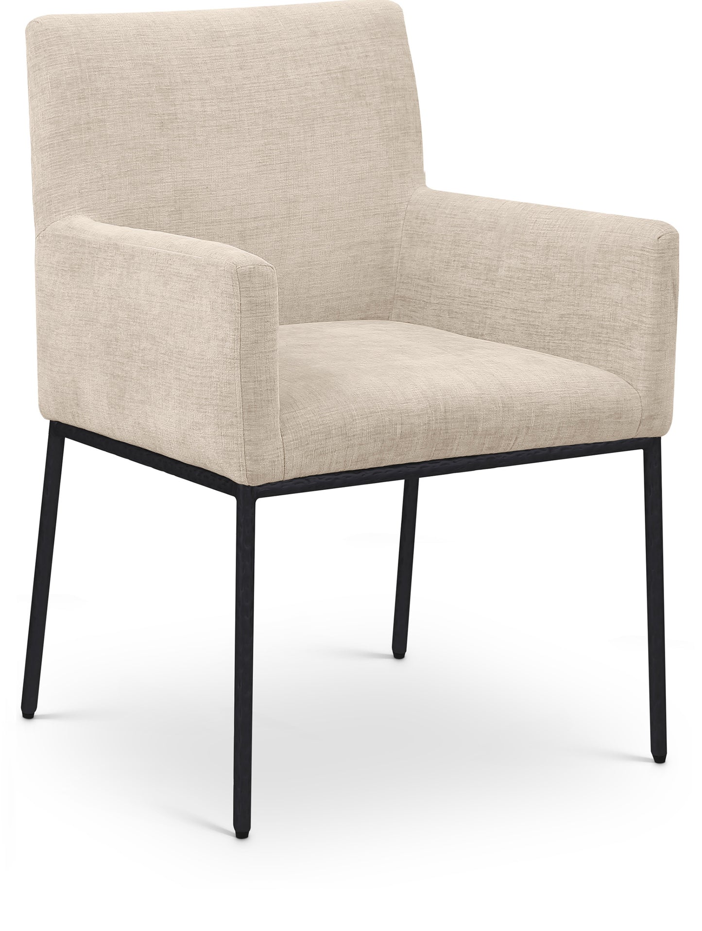 shiloh beige chenille fabric dining chair