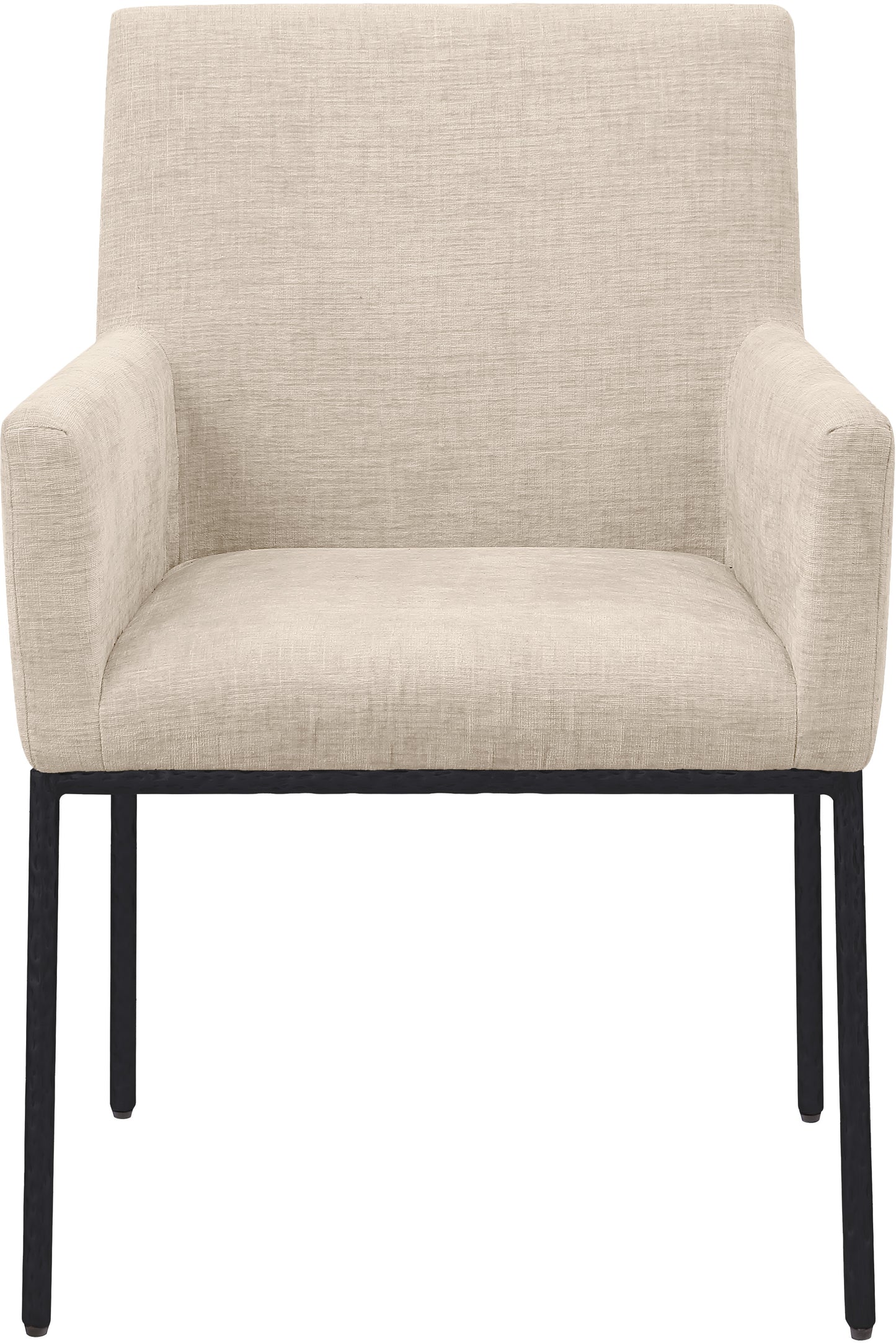 shiloh beige chenille fabric dining chair