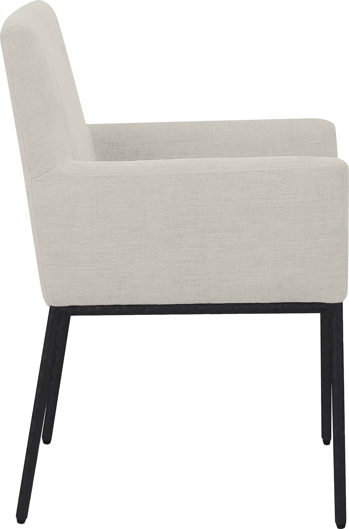 shiloh cream chenille fabric dining chair