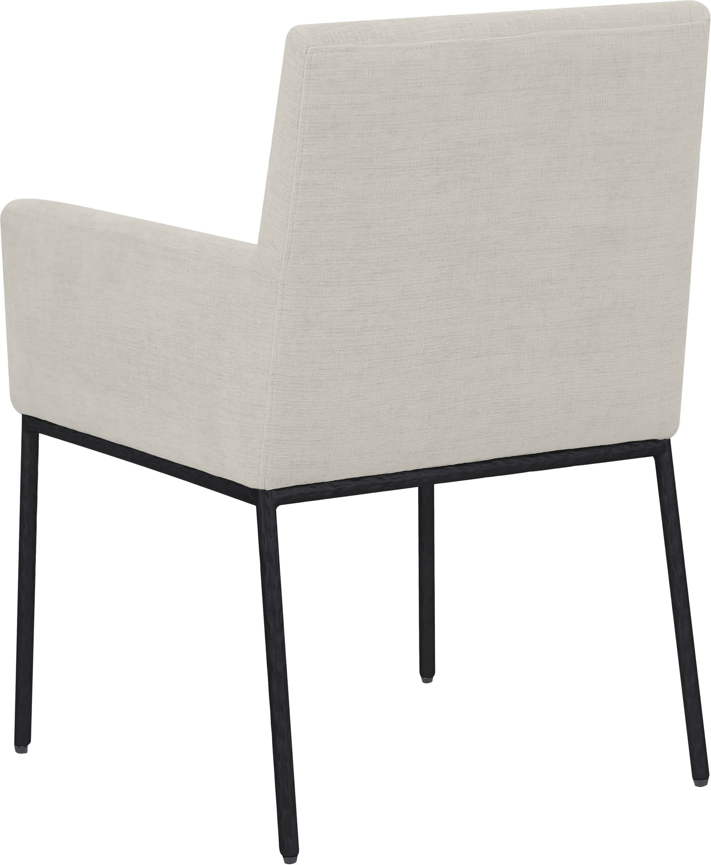 shiloh cream chenille fabric dining chair