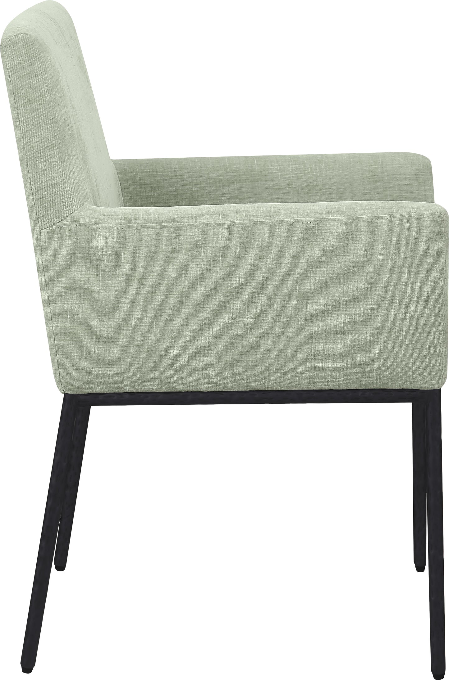 shiloh mint chenille fabric dining chair