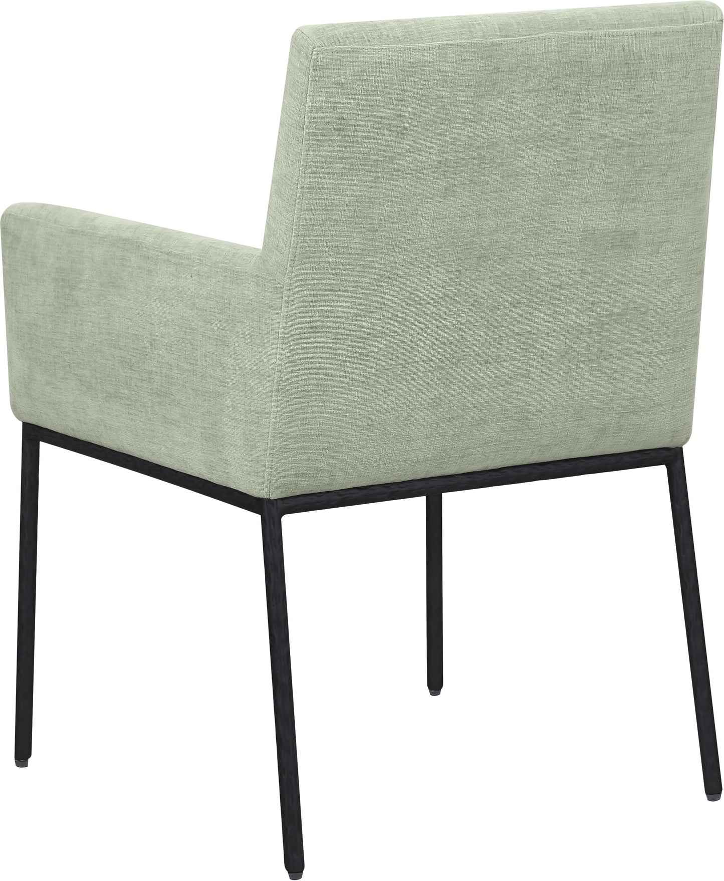 shiloh mint chenille fabric dining chair