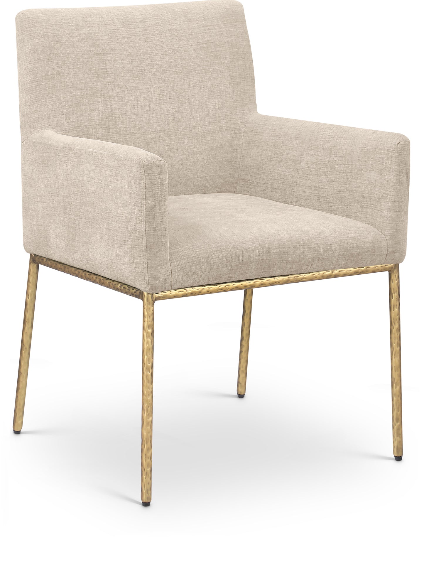 shiloh beige chenille fabric dining chair