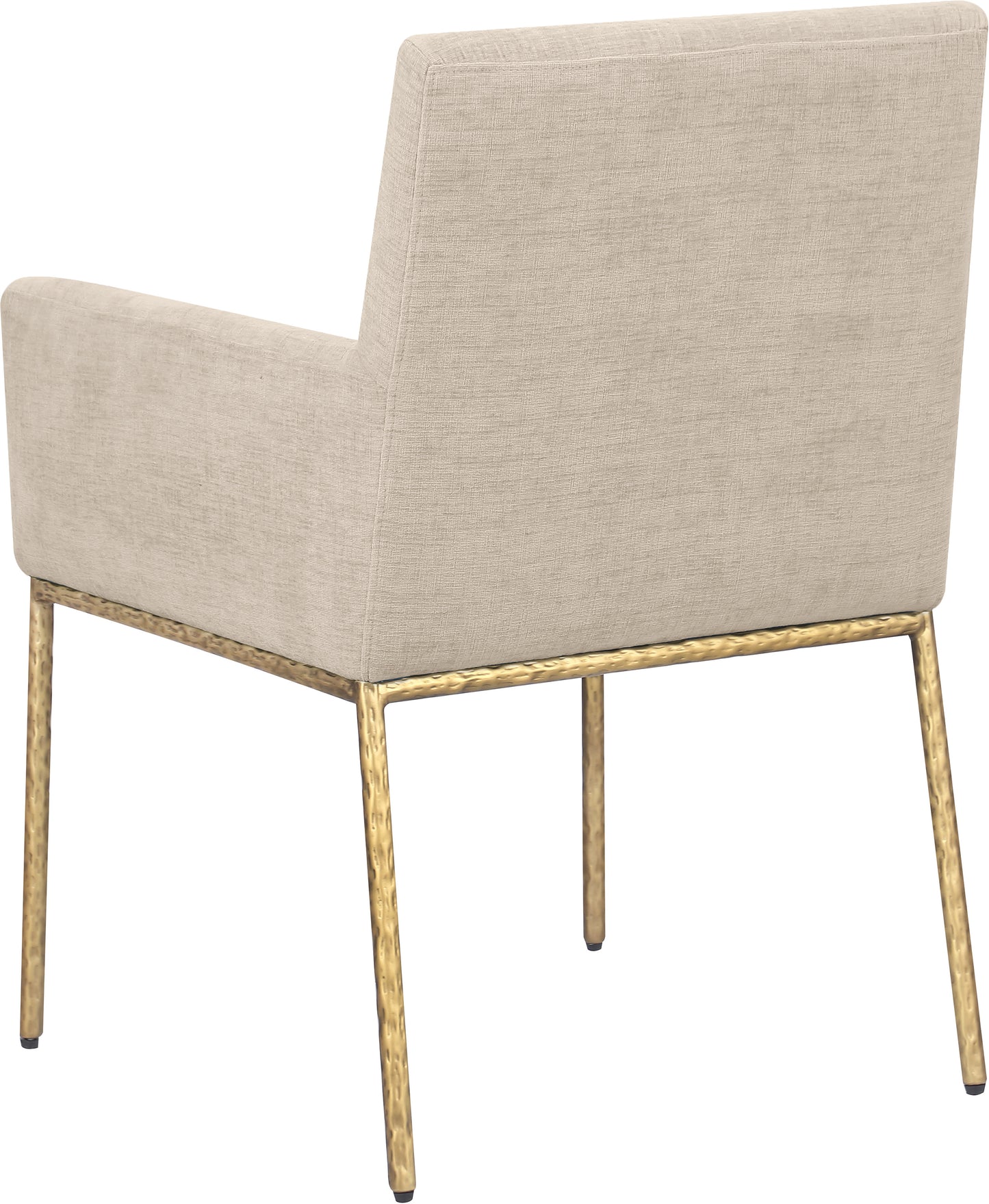 shiloh beige chenille fabric dining chair