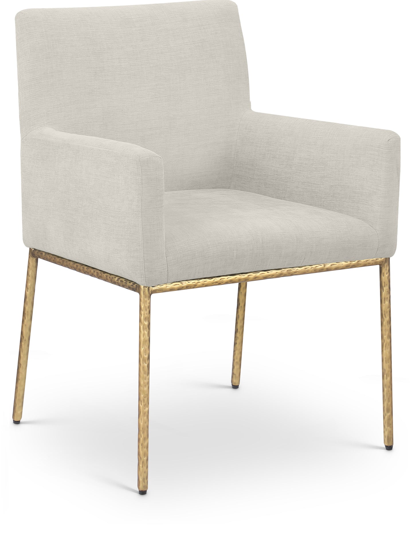 shiloh cream chenille fabric dining chair