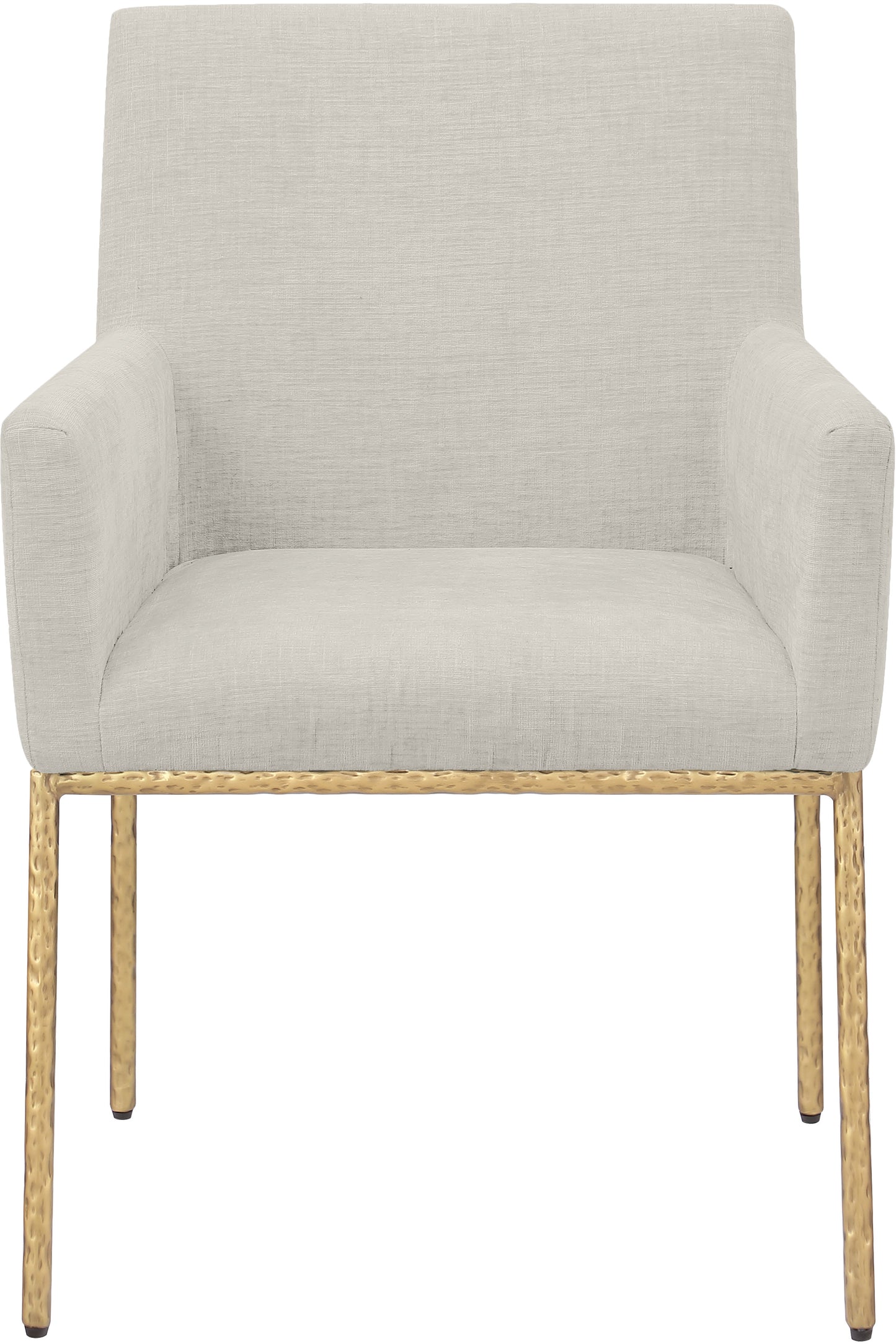 shiloh cream chenille fabric dining chair