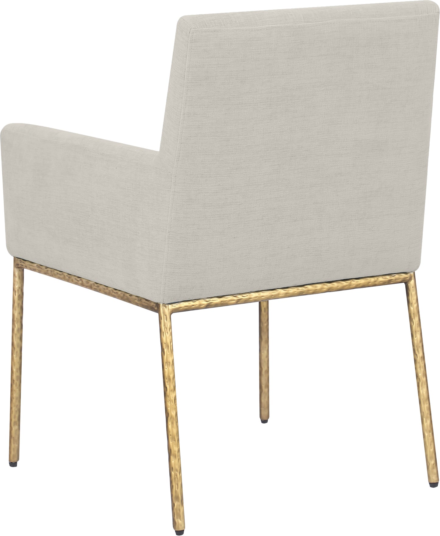 shiloh cream chenille fabric dining chair