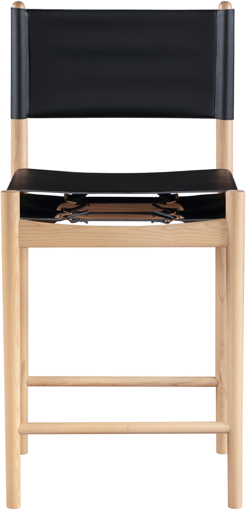 Rhea Vegan Leather Upholstered Counter Stool, 1 Piece