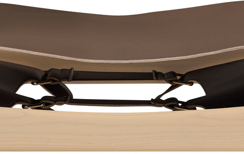 Isolde Brown Vegan Leather Upholstered Counter Stool , 1 Piece (Style 1)