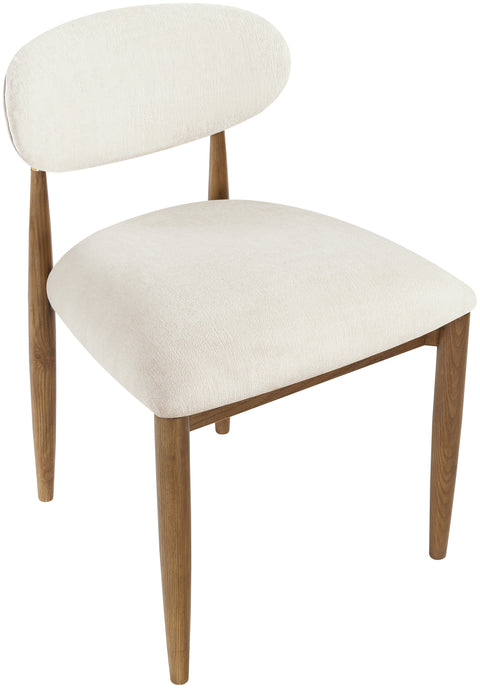Harlow Beige Performance Fabric Upholstered Dining Side Chair , 2-Piece (Style 2)