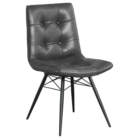 Avery Upholstered Dining Side Chair Charcoal (Set of 4)Charcoal