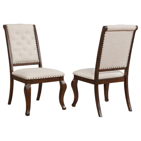 Cherise Upholstered Dining Chair Barley Java (Set of 2)Antique Java