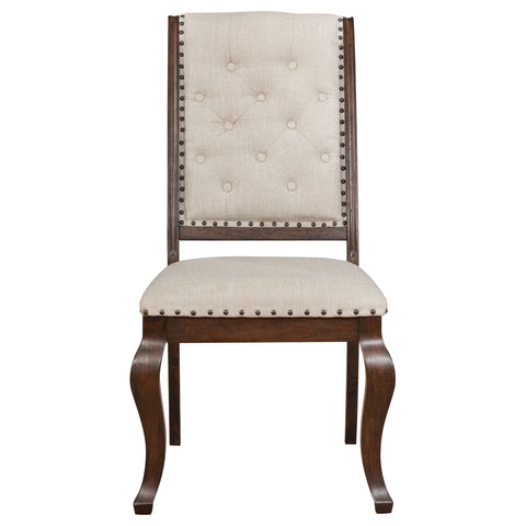 Cherise Upholstered Dining Chair Barley Java (Set of 2)Antique Java
