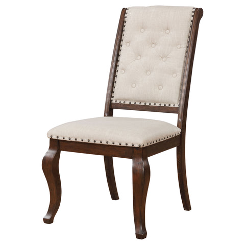Cherise Upholstered Dining Chair Barley Java (Set of 2)Antique Java