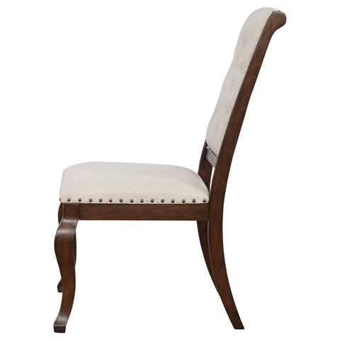 Cherise Upholstered Dining Chair Barley Java (Set of 2)Antique Java