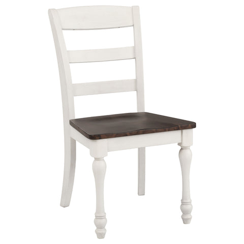 Giddish Wood Dining Side Chair Coastal White (Set of 2)Coastal White