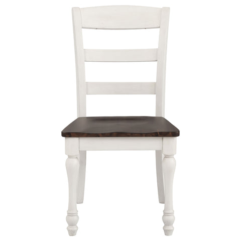 Giddish Wood Dining Side Chair Coastal White (Set of 2)Coastal White