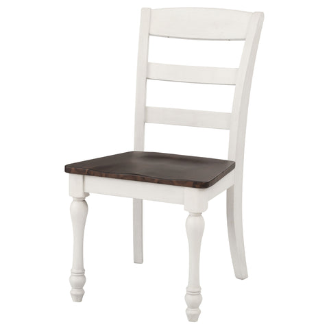 Giddish Wood Dining Side Chair Coastal White (Set of 2)Coastal White